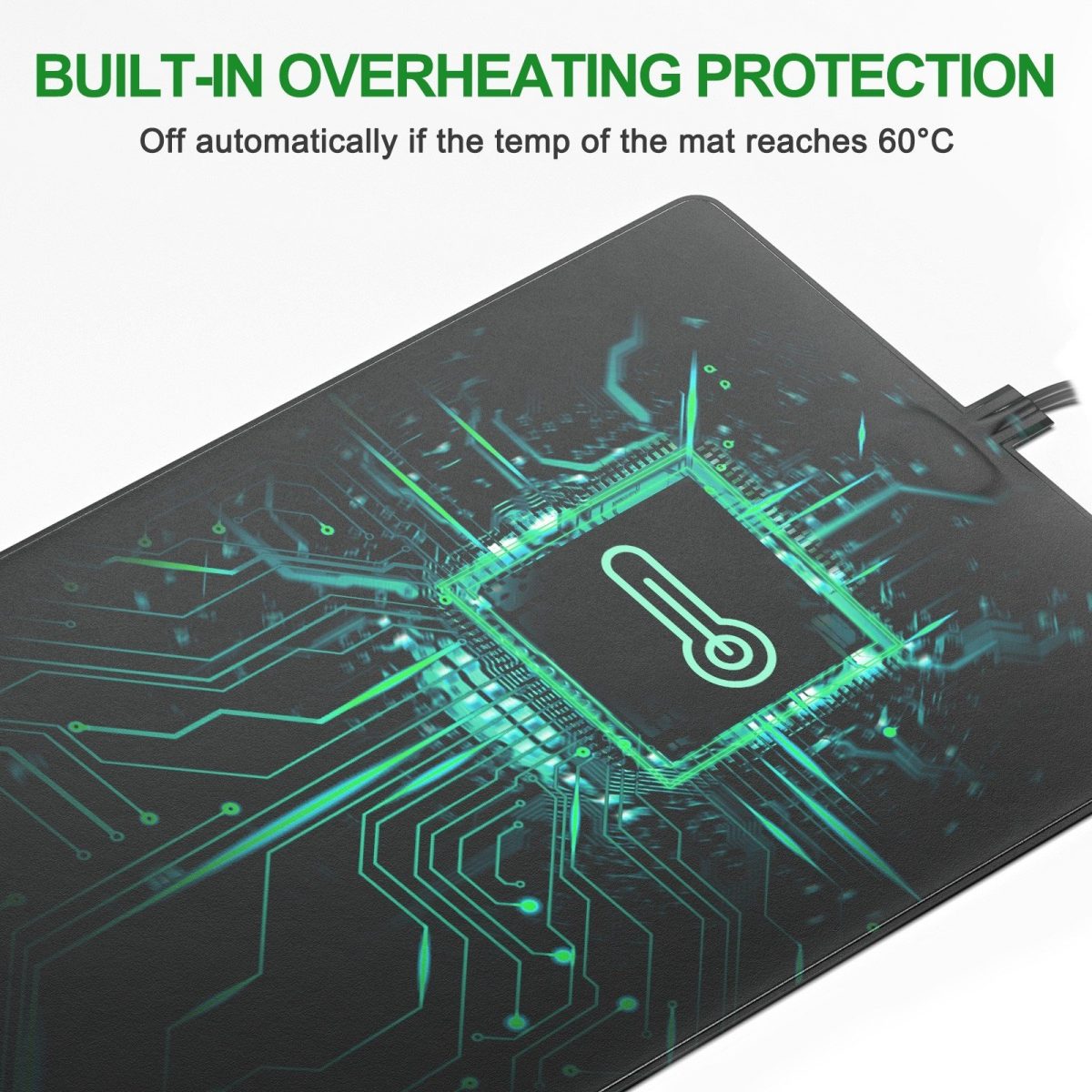 Varmematte 105W | Digital Termostat | 122X52cm - Nordstrøm Botaniske