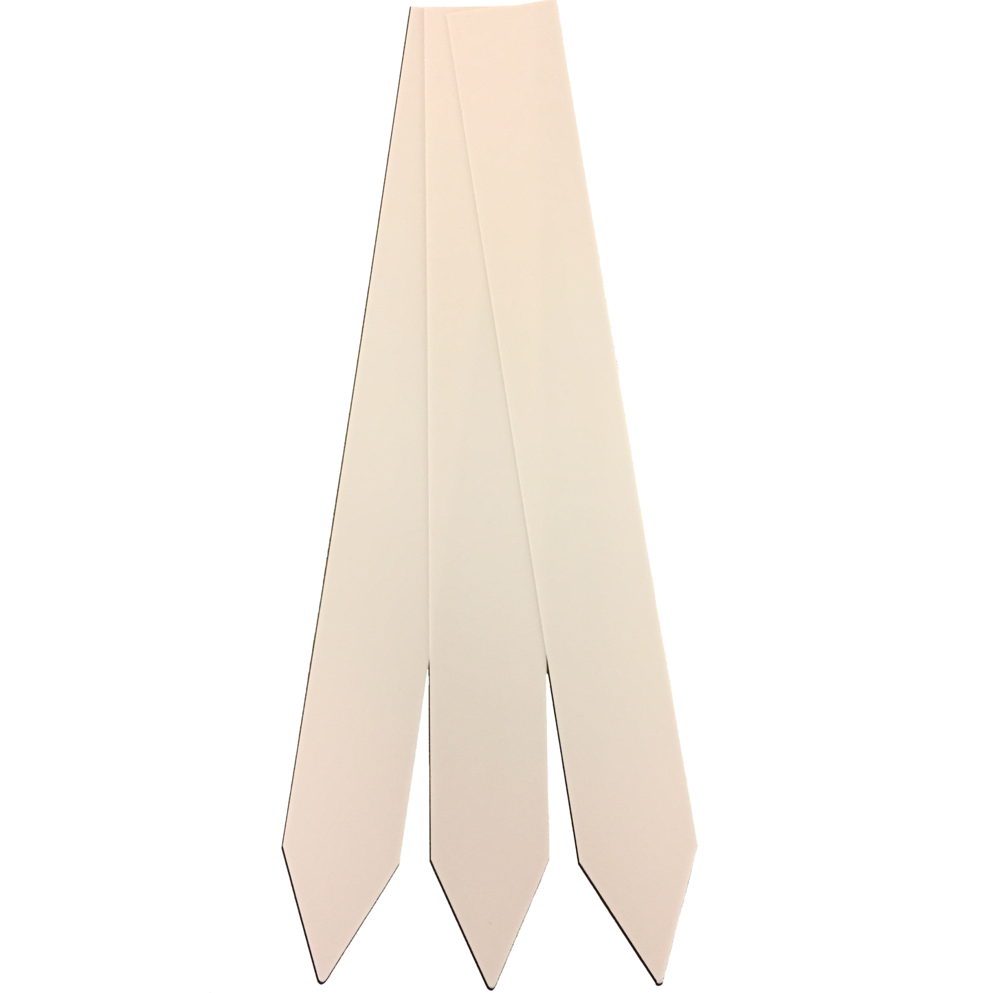 Stikketikett plast, hvit 18cm, 15 stk