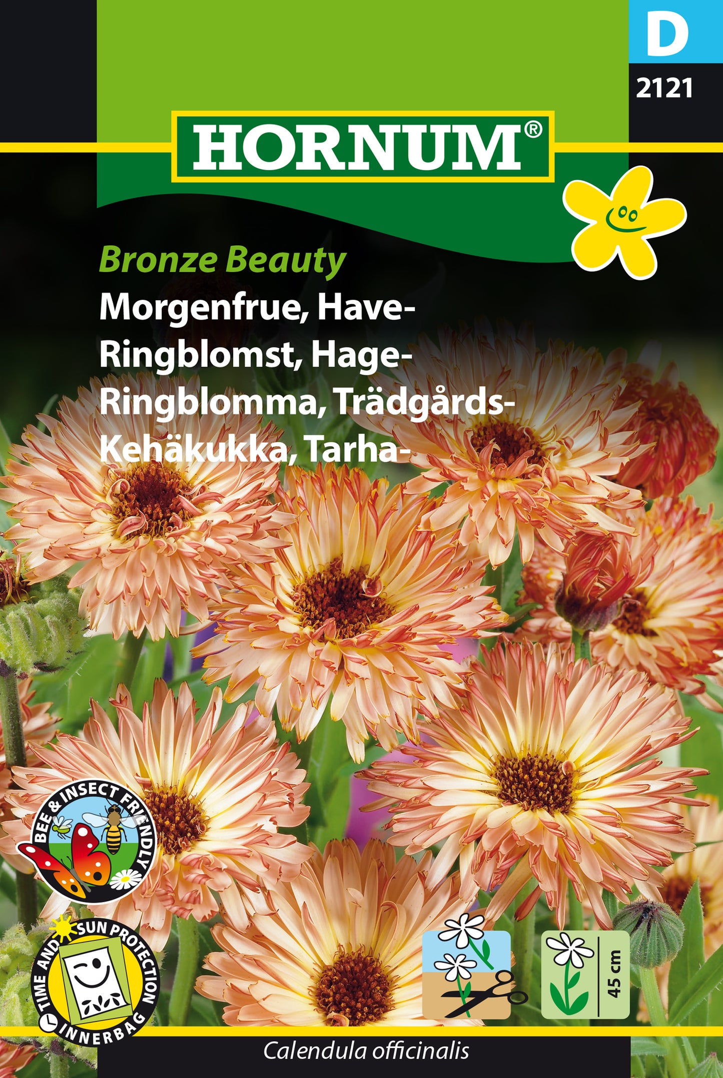 Ringblomst Frø | Hage | ‘Bronze Beauty’