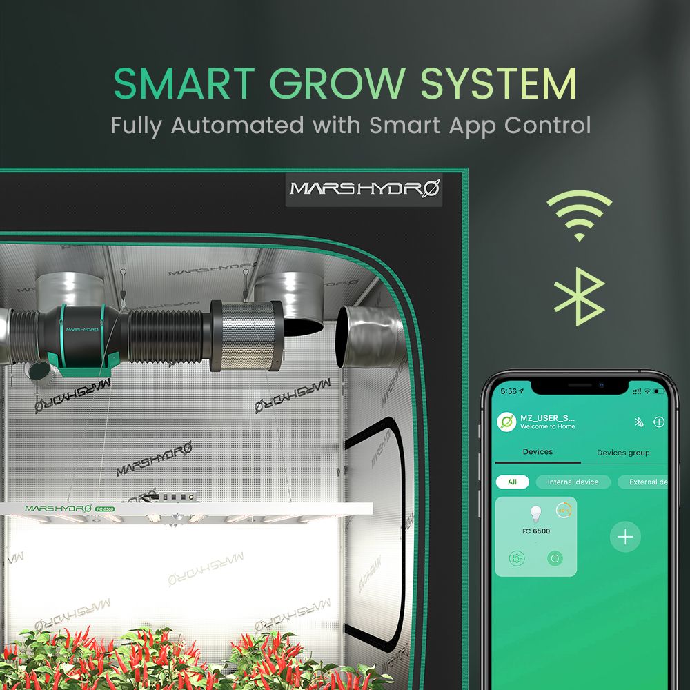 Samsung Mars Hydro Vekstlys 730W EVO | Plantelys for Dyrketelt og Dyrkerom