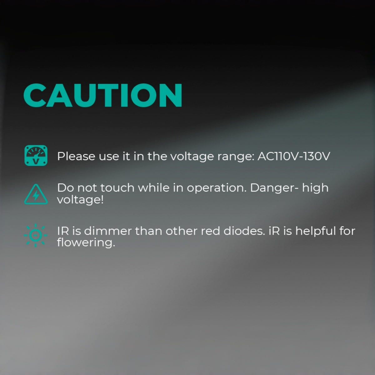 Mars Hydro Vekstlys 100W plantelys for dyrkerom and dyrketelt, featuring full-spectrum LED lighting for healthy plant growth.