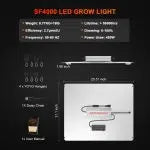 Samsung Plantelys 450W | Vekstlys Spider Farmer® SF4000