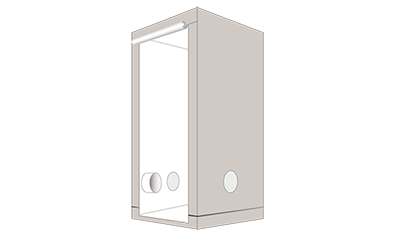 HOMEbox® Dyrketelt Q60+ | Plantetelt for Kompakte Planter