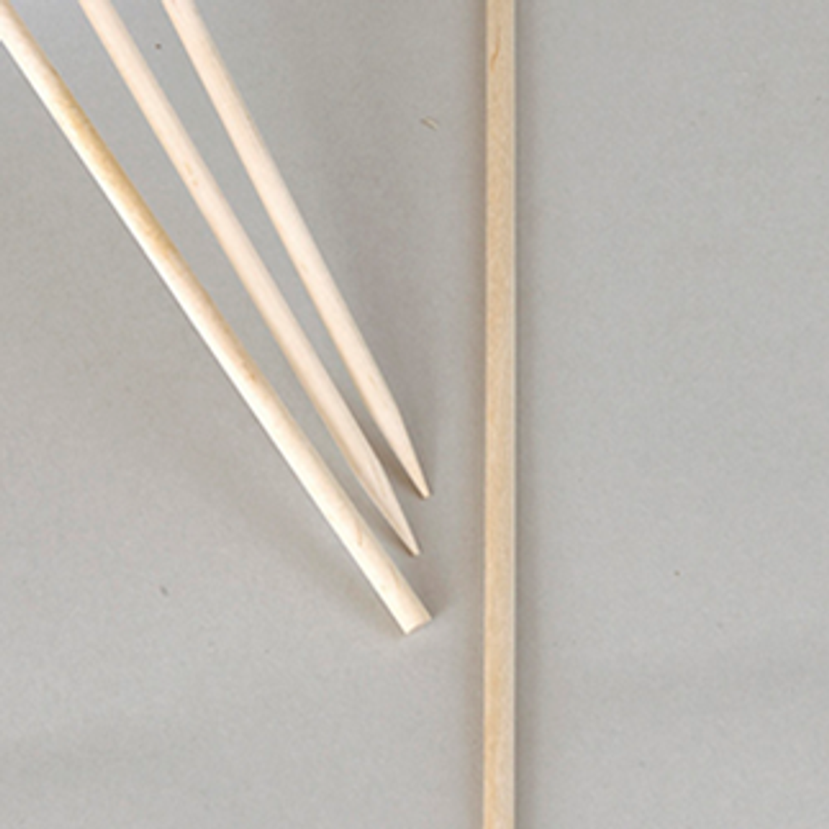 Blomsterpinner 10 pk | Plantestøtte i Bjørketre 30cm