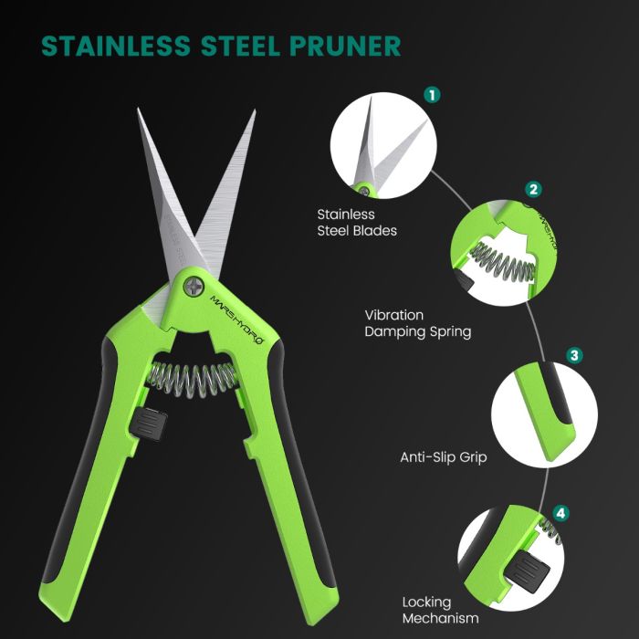 Mars Hydro Dyrkesett | 80x80cm Dyrketelt | Samsung EVO Plantelys | Ventilasjon