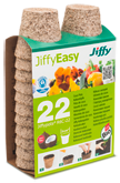 Jiffy kokospotter | til Økologisk Hagebruk | Ø6cm