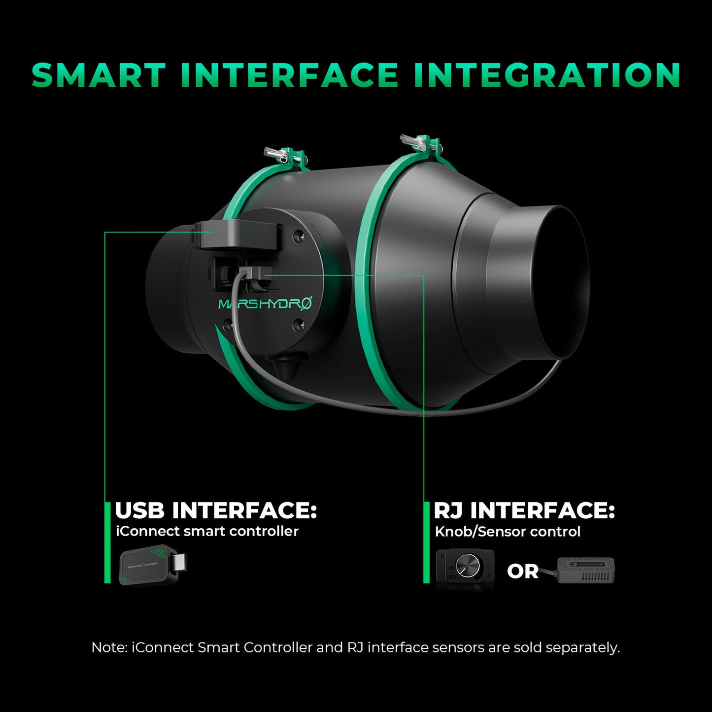 Mars Hydro Dyrkesett | 80x80cm Dyrketelt | Samsung EVO Plantelys | Ventilasjon