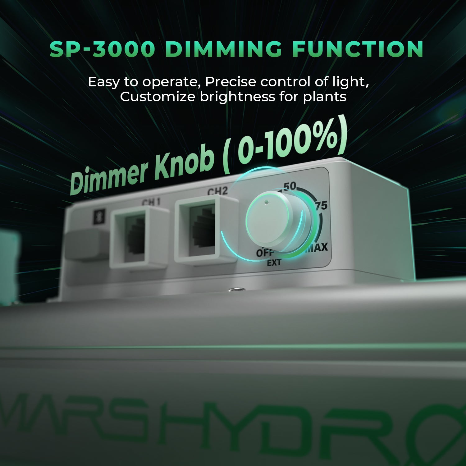 Mars Hydro Vekstlys 300W | Plantelys for Dyrketelt og Dyrkerom - Nordstrøm Botaniske