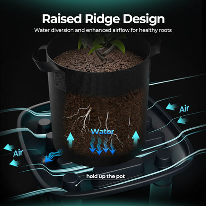 Auto-Drainage System | 4 Brett | Vannpumpe | Dyrkeposer | Mars Hydro