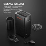 Avfukter | Spider Farmer® | Smart Kontroll | RJ12-kabel og Avløpsslange