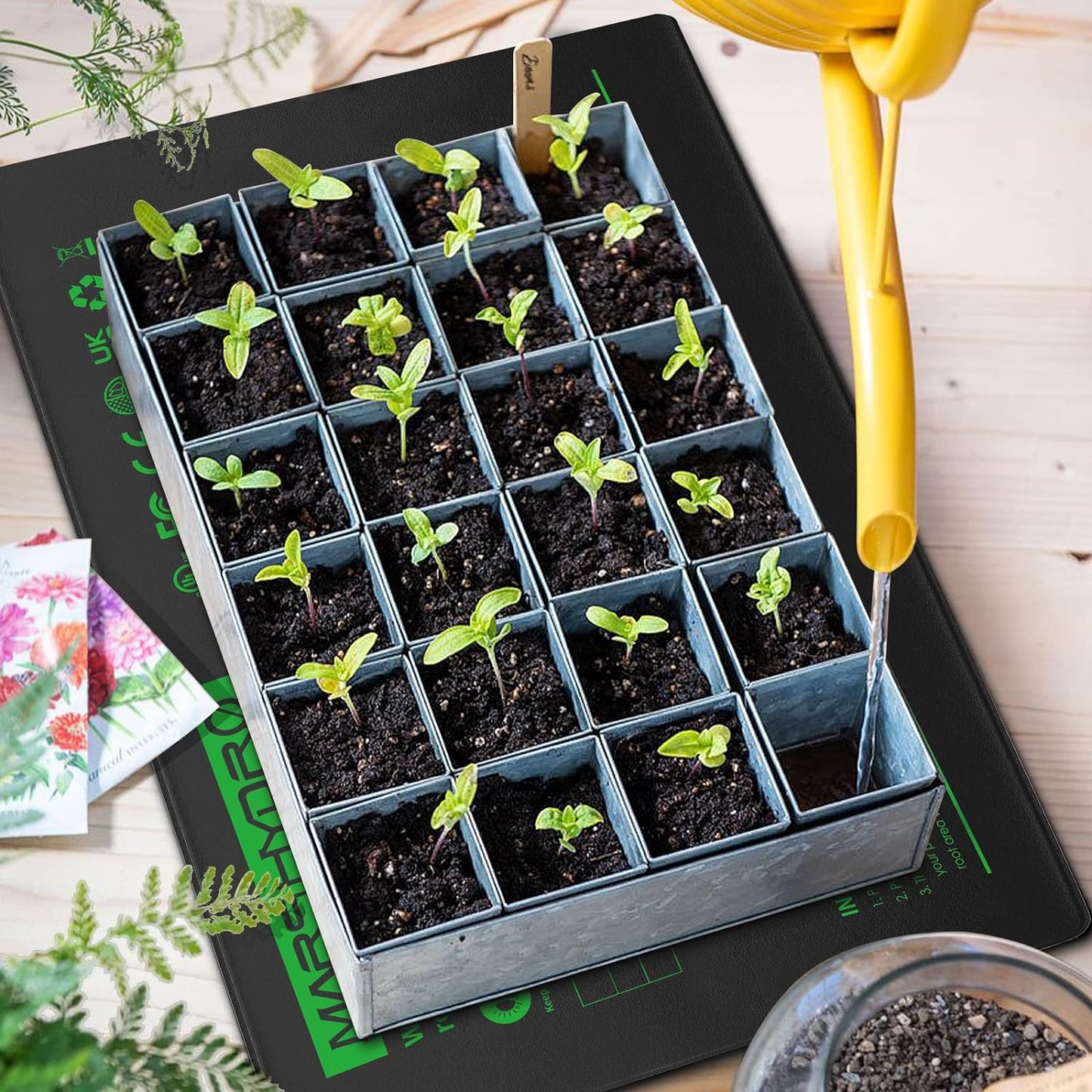 Varmematte 105W | Digital Termostat | 122X52cm