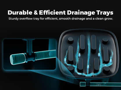 Dreneringsbrett | 2 Brett | Optimalisert Vannavledning | Mars Hydro