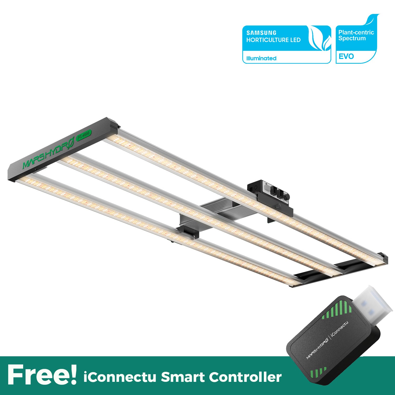 Samsung Mars Hydro Vekstlys 320W EVO | Plantelys for Dyrketelt og Dyrkerom - Nordstrøm Botaniske