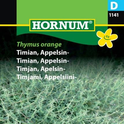 Timian Frø | Appelsin | `Thymus Orange`