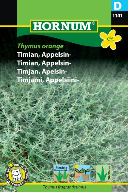 Timian Frø | Appelsin | `Thymus Orange`