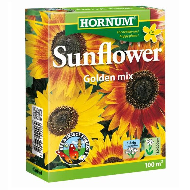 Blomstereng Solsikke | Frø Sunflower Golden Mix