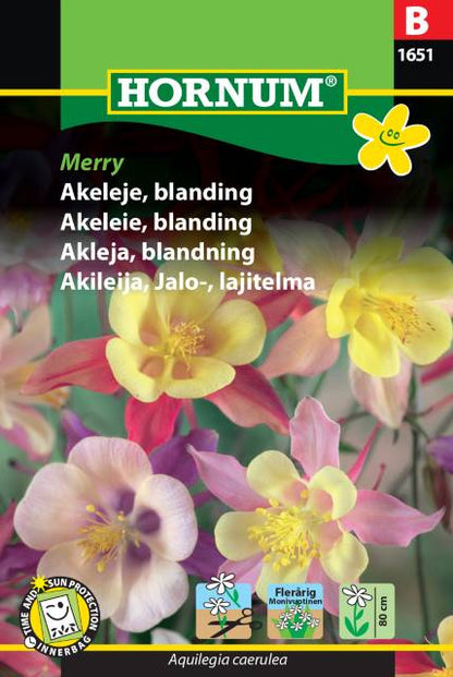 Akeleie | Flerårig | Blanding | ‘Merry’