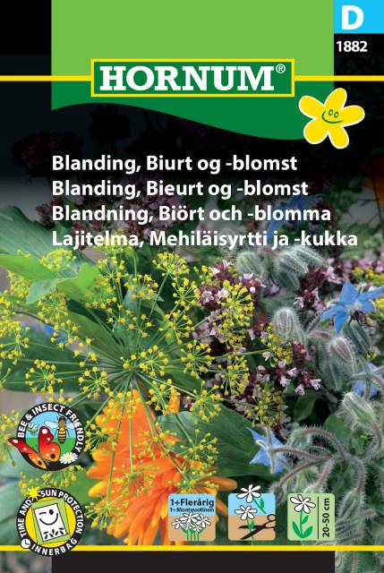 Blomstereng | Spiselige Blomster | Krydderurter | Blanding