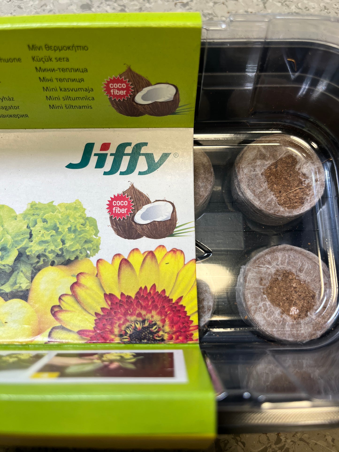 Jiffy Minidrivhus | Kokos Briketter | GH-12