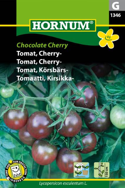 Tomat Frø | Cherrytomat | ‘Black Cherry’