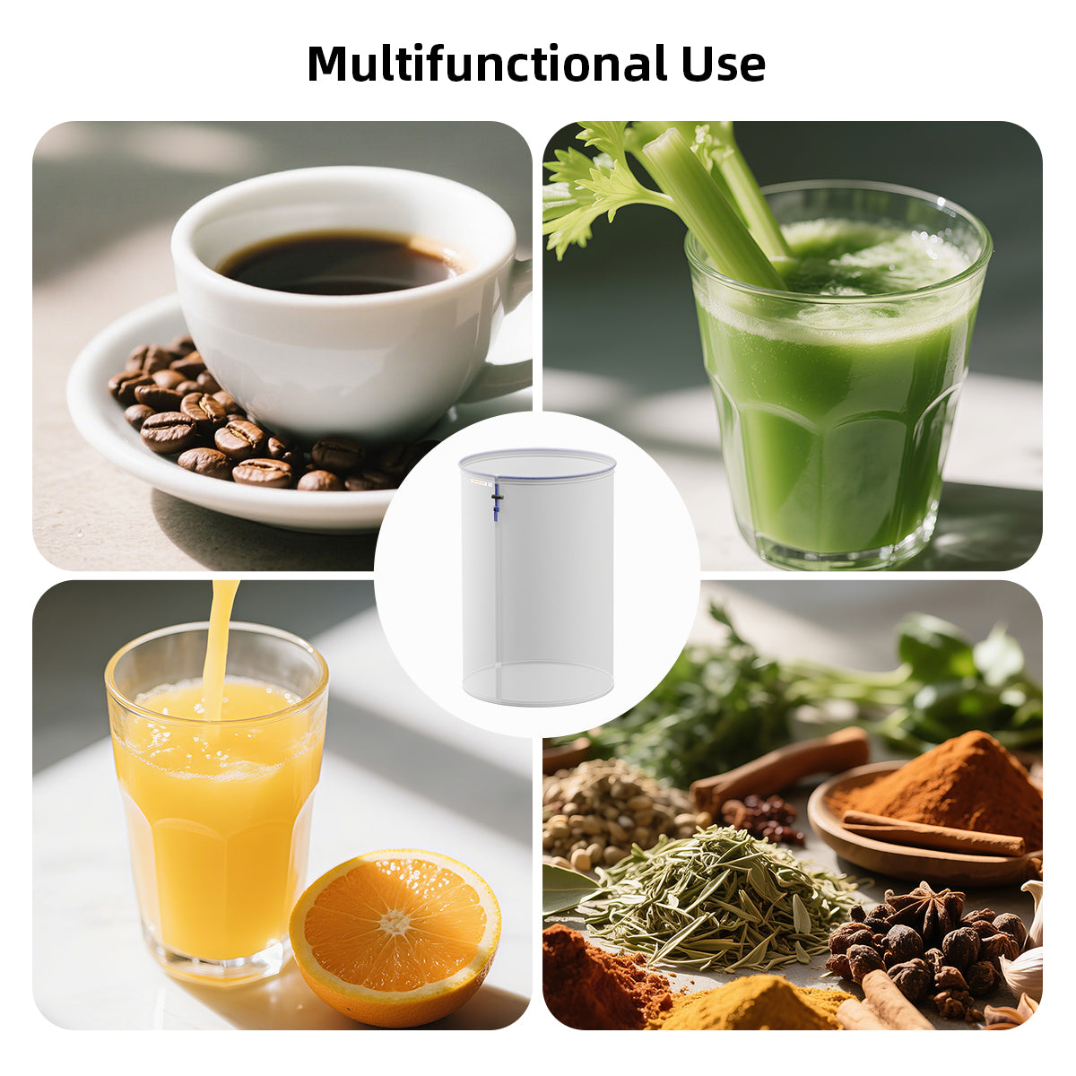 Filterposer Helnett | 5-pk | 25-220 mikron | Spider Farmer®