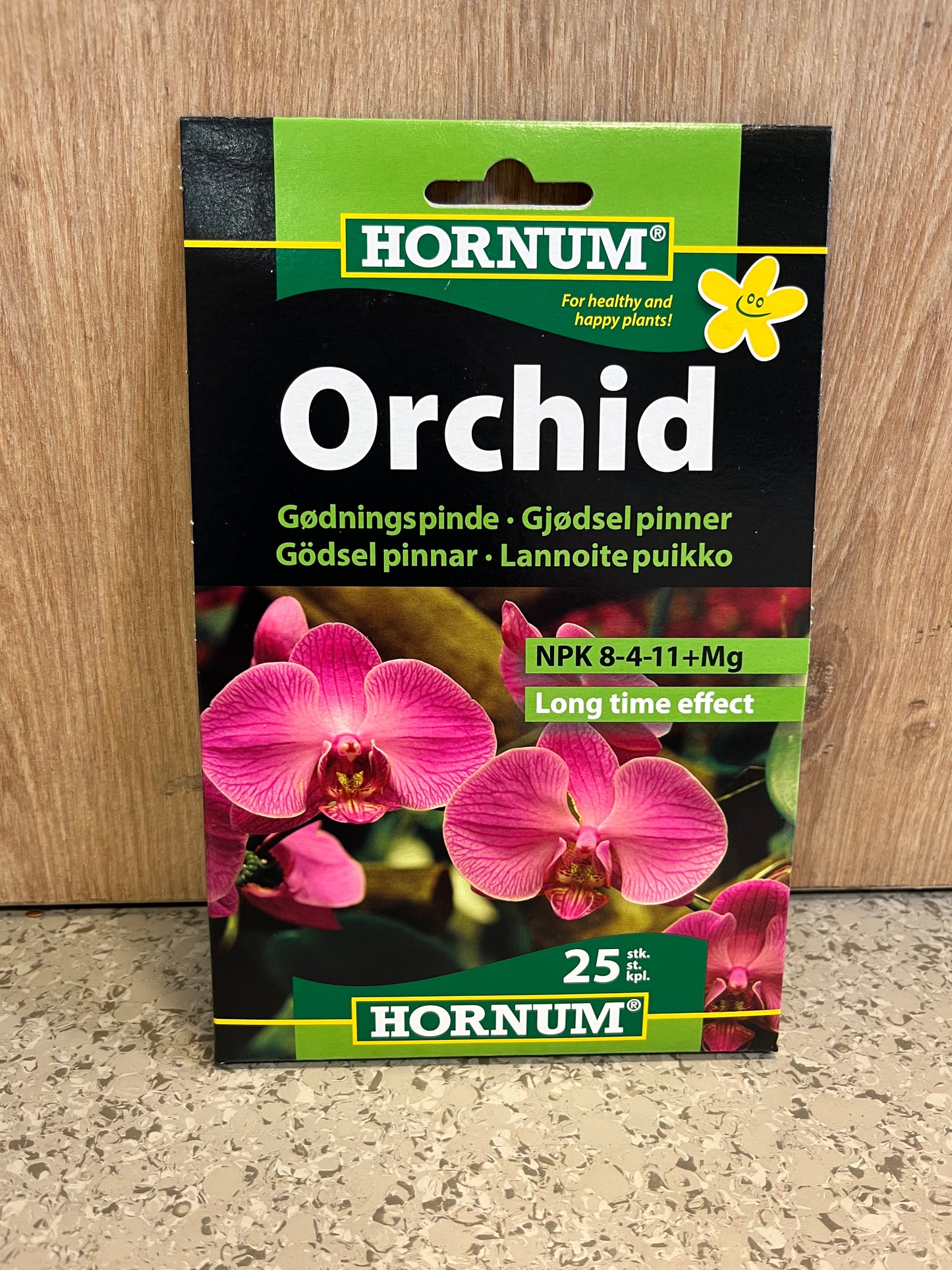 Orkidé Gjødselpinner 25 stk | Langtidsvirkende Næring