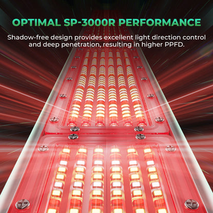 Mars Hydro Rødt Spektrum 300W | Plantelys for Dyrketelt og Dyrkerom