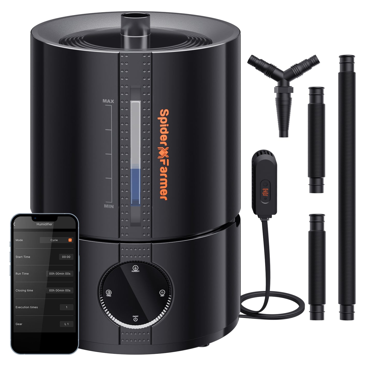 Luftfukter | 6 L | Spider Farmer - Nordstrøm Botaniske