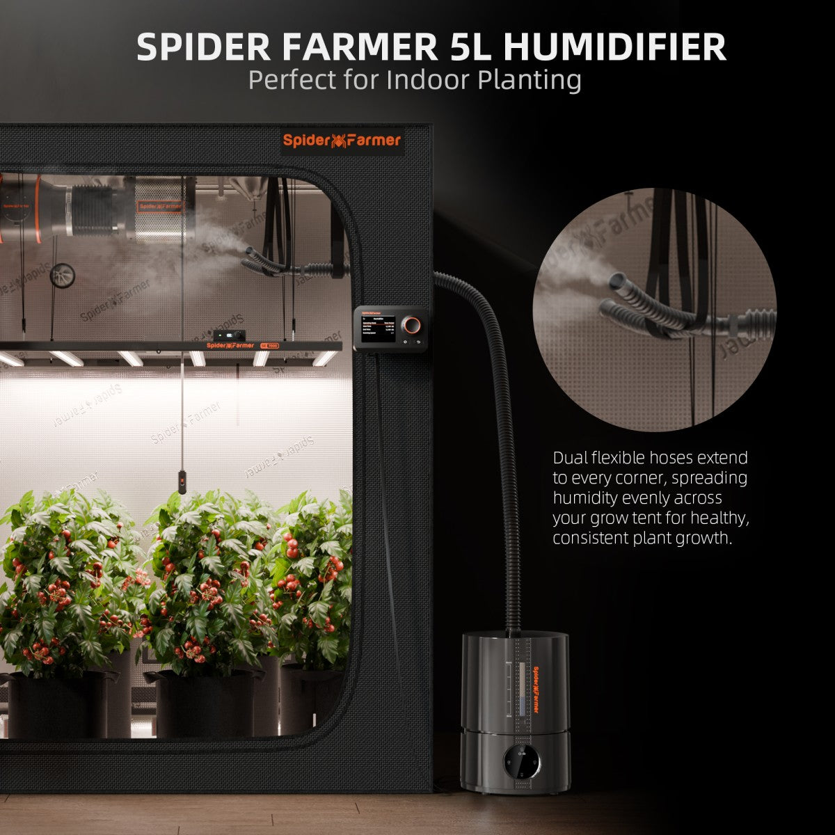 Luftfukter | 6 L | Spider Farmer - Nordstrøm Botaniske