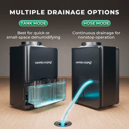 Avfukter | 12L/dag | Mars Hydro | Smart RJ12-kontroll | iControl System-kompatibel