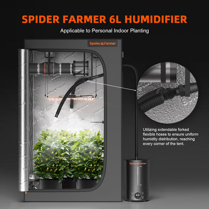 Luftfukter | 6 L | Spider Farmer