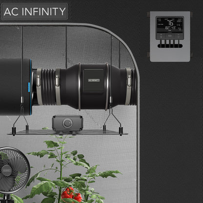 Kanalvifte T6 150 mm | Stillegående med Smartkontroll | AC Infinity