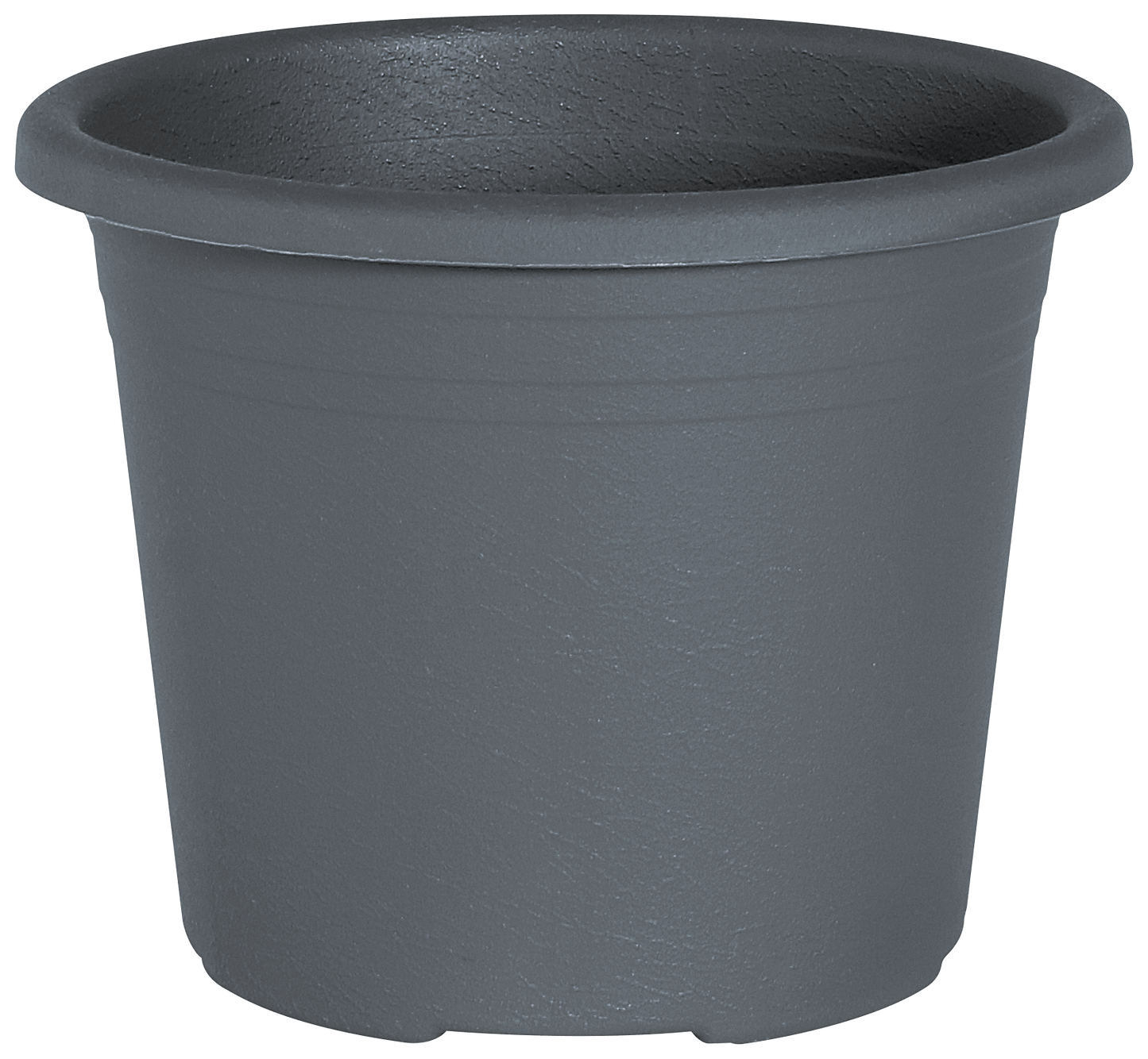 Potte Cylindro 20 cm Antrasitt m/underskål