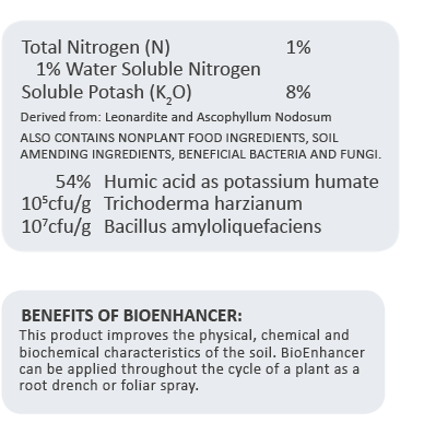 Bio Enhancer | Fremmer Rotutvikling | Bladspray | 50-125G