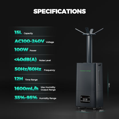 Luftfukter | 15 L | Mars Hydro