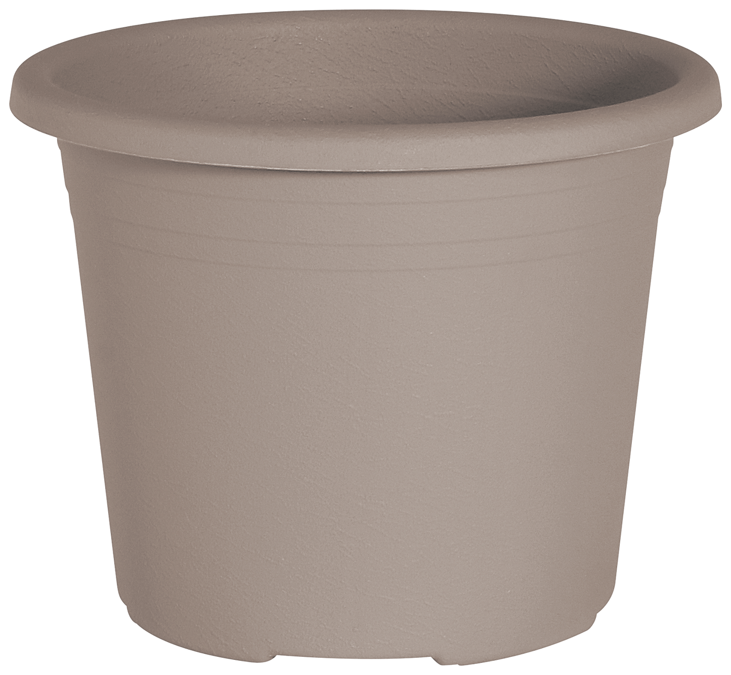 Potte Cylindro 20cm Beige m/underskål
