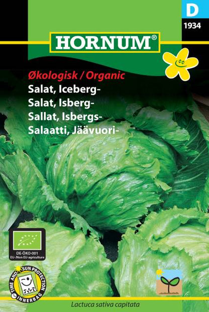 Salat Frø | Isbergsalat | Økologisk